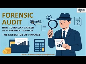 What is Forensic Audit & How to Become a Forensic Auditor (The Detective of Finance) |Career Roadmap