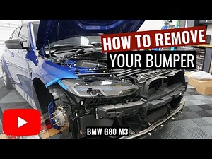 How To Remove Your Bumper | BMW G80 M3
