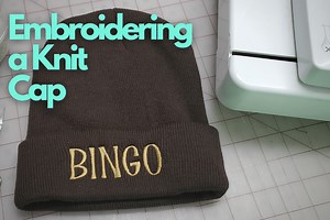 Online Embroidering a Knit Cap Course · Creative Fabrica