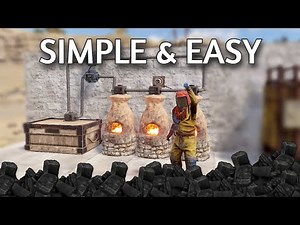 AUTOMATIC Charcoal Farm - Furnace Automation - Rust
