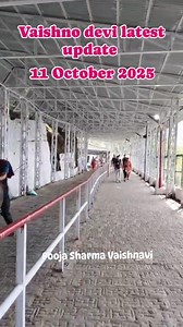 13K views · 1.3K reactions | Vaishno devi latest update . . . . #vaishnodeviyatra #trendingreels #mataranireels #fbreel #jaimaavaishnodevi #vaishnodevi #viral #trending #jaimatadi #maavaishnodevi Nikunj Vaishno vlogs Nikunj Sharma Daily Yatra vlogs | Pooja Sharma Vaishnavi | Facebook