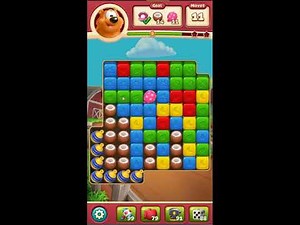 Toon Blast Level 3508 - NO BOOSTERS 🐻🐺🐱 | SKILLGAMING ✔️