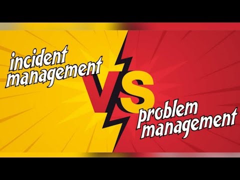 ITIL Incident Management & Problem Management