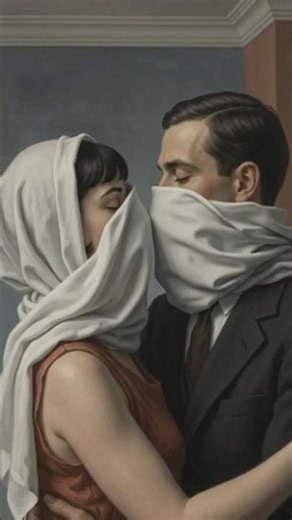 What's under the cloth? | Magritte's The Lovers reimagined