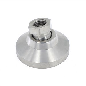 [Hot Item] Huiding Foot Leveling Adjustable Feet Zinc-Plated Steel Swivel Leveling Mounts M6