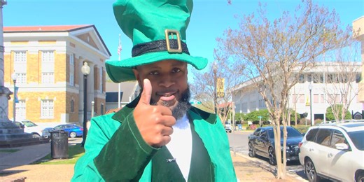 SPOTTED: Leprechaun delivering mail in Hattiesburg