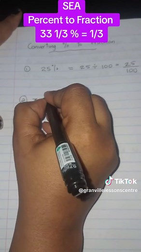 Understanding Percent to Fraction Conversion