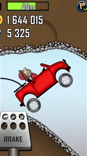 Funny Crash Hill Climb Racing Jeep cave Gameplay #022 #shorts