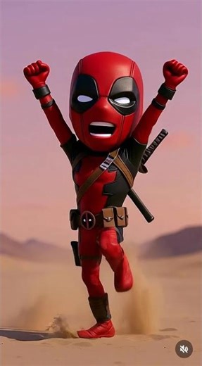 Deadpool dancing the Dame Tu Cosita dance in a funny viral meme