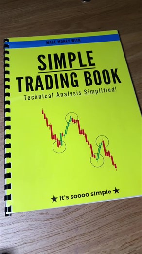 Imagine trading stopped feeling confusing… and started feeling clear and simple? Simple Trading book for everyone📚 learn to how to identify the right chart patterns 📈 #trading #forex #book #bitcoin #crypto