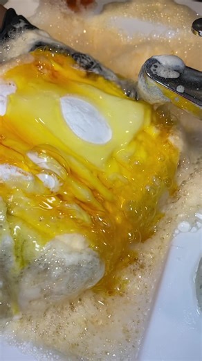 if orange is for anxiety why relaxing shaped🍊#insideoutrelease orange ajax orange ds bs Inside Out spirit week hosted by @RolyPolyColie #spongeasmr #spongesqueezeasmr #spongetok
