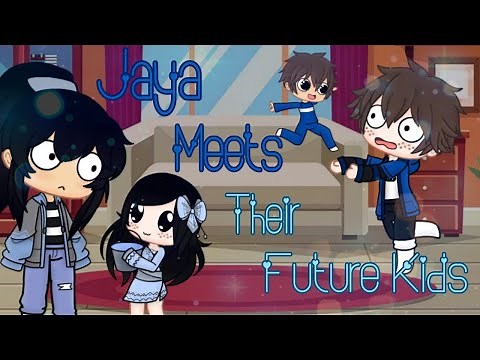 Jaya Meets Their Future Kids⚡💙💧{Gacha Ninjago}