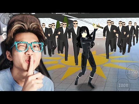 SENDIRIAN SERANG MARKAS YAKUZA!!! CEWE BAR BAR BISA BUNUH SEMUANYA!!! - SAKURA SCHOOL SIMULATOR!