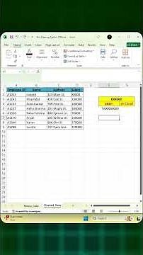 Day 9, Fix #REF! & #VALUE! Errors in Excel