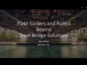 Steel Plate Girder and Rolled Beam Bridges