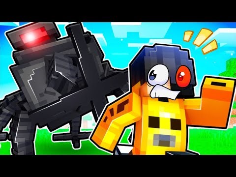 FIGHTING Against the OMNIDROID in Minecraft!