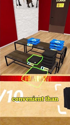 🗑️ Automatic Box Removal in Mall Simulator — Smart or Too Easy? 👀