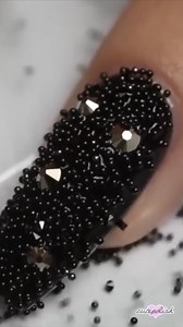Caviar Nail Art #nailart | cutepolish