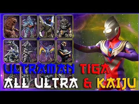 ULTRAMAN ALL KAIJU - Ultraman Tiga 【ウルトラマンティガ】