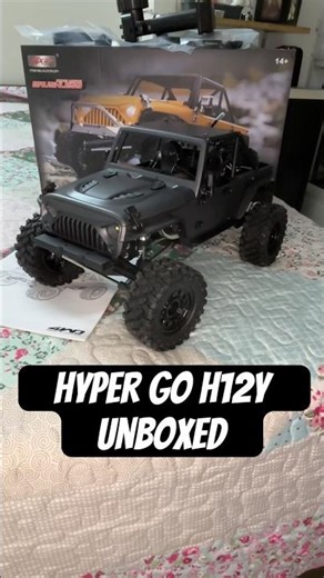 Hyper Go H12Y unboxed | #unboxingvideo