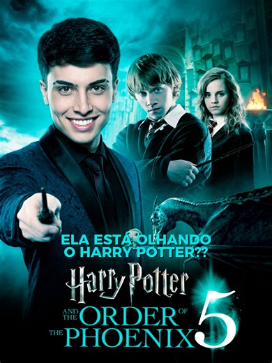 ELA ESTÁ OLHANDO O HARRY POTTER?? FACADARP REAGINDO A Harry potter e a Ordem da Fênix #facadarp #harry #harrypotter #filme #chochang @facadarp