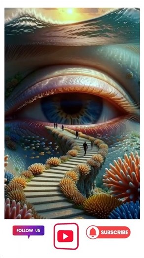 The Eye of Creation: Living Ocean Vision! 👁️🌊