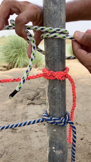 Genius knot trick #shorts #knotwork #ropeknot