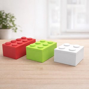 Lego-style Stackable Storage Box STL Files | Modular Brick Container for 3D Printing | Digital Download - Etsy