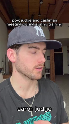 Aaron Judge Confronts Cashman at Spring Training