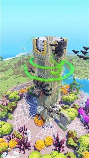 Minecraft Big Ben Build Timelapse #minecraft #halloween