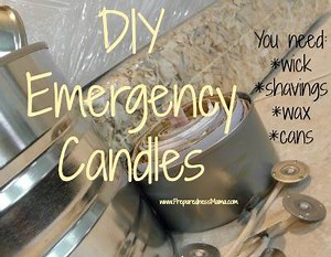 DIY Emergency Candles | PreparednessMama
