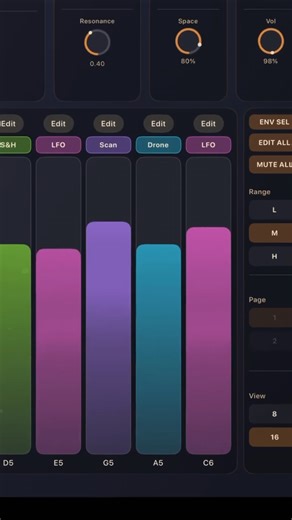 New iOS “Ambient Drone Synth” 16 Drones, AUv3 & Standalone, Also Runs on Silicon Macs #dronemusic