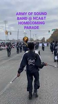 QEA BAND ARMY OF SOUND AT NC A&T HOMECOMING GREENSBORO, NC