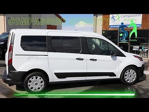 2022 FORD TRANSIT CONNECT | MANUAL REAR ENTRY WHEELCHAIR ACCESSIBLE CONVERSION | COMPASSION MOBILITY