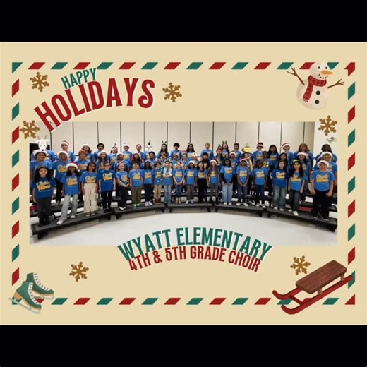 ❄️🎶Our 4th & 5th Grade Choir spread LOTS holiday cheer throughout Plano on MONDAY! They visited several nursing homes and the PISD Administration Building. Nothing beats the smiles the students’ sweet voices and winter songs brought to all who heard. 🎶 A HUGE THANKS to the @pisdef for making this trip possible!! This unforgettable experience was made possible by a @pisdef Grant and by @lexus_plano @HEB @coserv @toyota | Wyatt Elementary School