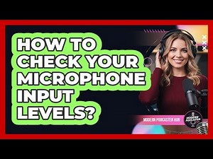 How To Check Your Microphone Input Levels?