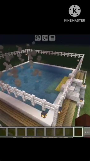 How To Build a Hot Tub in Minecraft # Viral Short # Viral Video