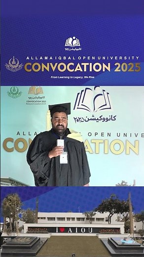 AIOU | Convocation 2025 | Students message 9