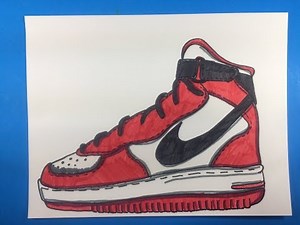 How to Draw a Sneaker