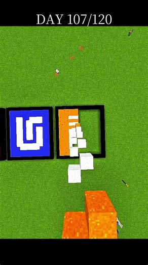 Minecraft Art (substack Logo) #viral #gaming #minecraft #shorts