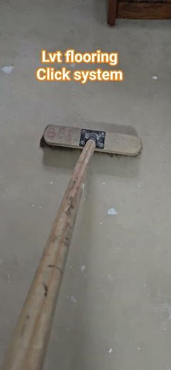 Lvt flooring Installation click system with inbuilt underlay