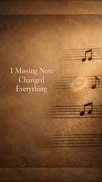 The Musician Who Removed One Note