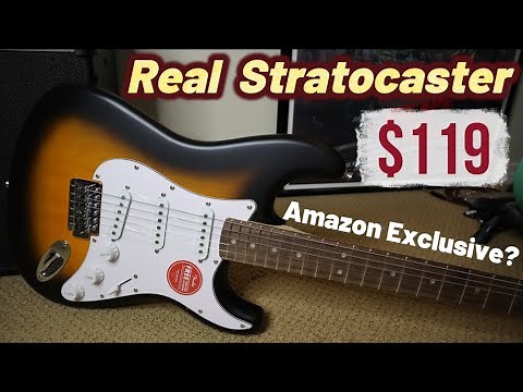 A genuine Stratocaster on Amazon for $119? Is this real? The new Debut Series come out of nowhere!