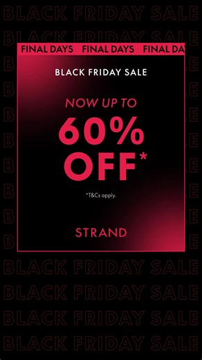 6.6K views | Our BIGGEST Sale of the Year just got bigger! Save up to 60% off* selected styles - luggage, handbags, wallets & more! Don’t miss out! | Strandbags | Facebook