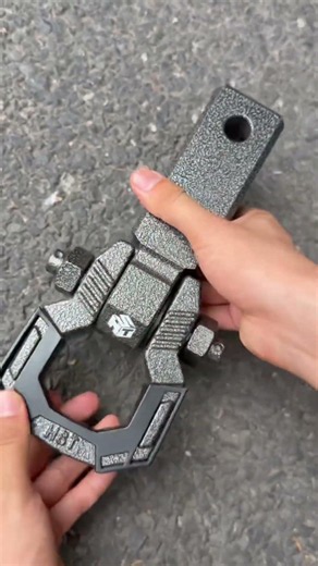 Trailer Hitch Tow Arm Hammer Texture Finish #hitchtightener #offroadtowing #trucktowing