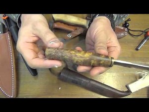 Various bushcraft knives