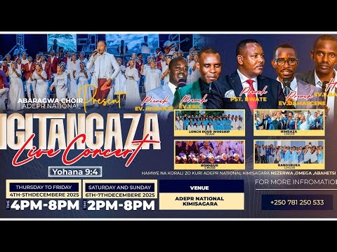 LIVE - Chorale Bonheur ADEPR Runda AT ADEPR KIMISAGARA (IGITANGAZA LIVE CONCERT )