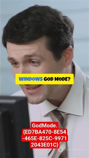 ACTIVATE GOD MODE on Windows💻#shorts