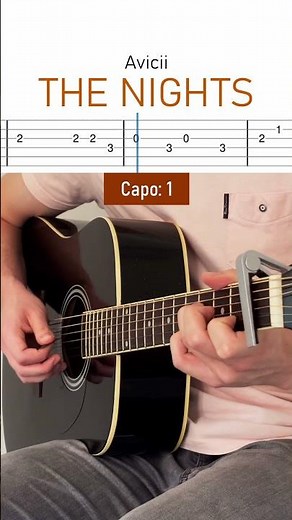 (Part 2) Avicii - The Nights | Easy Guitar Tab