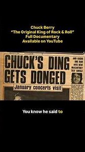 Chuck Berry documentary on our YouTube 🎸 🕺#chuckberry #rocknroll #documentary #nowdigthis #rock